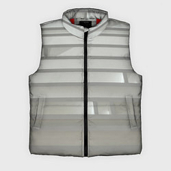 Мужской жилет Серый паттерн из различных блоков, цвет: 3D-красный