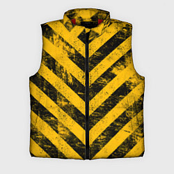 Мужской жилет WARNING - желто-черные полосы