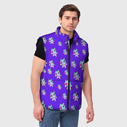 Мужской жилет BT21 Mang pattern BTS, цвет: 3D-черный — фото 2