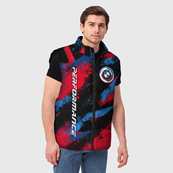 Мужской жилет Бмв - цвета м серии, цвет: 3D-черный — фото 2