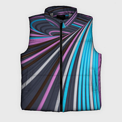 Мужской жилет Завихрения полос, цвет: 3D-светло-серый
