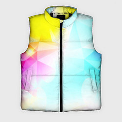 Мужской жилет Gradient colors geometry