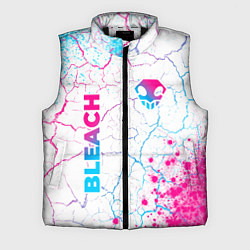 Мужской жилет Bleach neon gradient style: надпись, символ, цвет: 3D-черный