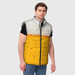 Мужской жилет Пенное, цвет: 3D-светло-серый — фото 2
