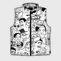 Мужской жилет Сборник мемов, цвет: 3D-черный