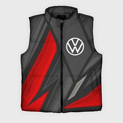 Мужской жилет Volkswagen sports racing, цвет: 3D-черный