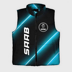 Мужской жилет Saab неоновые лампы, цвет: 3D-черный