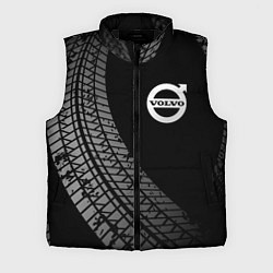 Мужской жилет Volvo tire tracks, цвет: 3D-черный