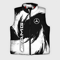 Мужской жилет Mercedes benz - white color, цвет: 3D-красный