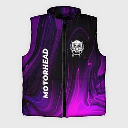 Мужской жилет Motorhead violet plasma, цвет: 3D-черный