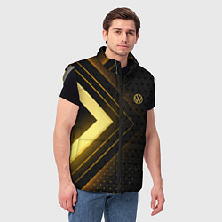 Мужской жилет Volkswagen sign, цвет: 3D-светло-серый — фото 2