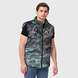 Мужской жилет Каменные краски, цвет: 3D-светло-серый — фото 2