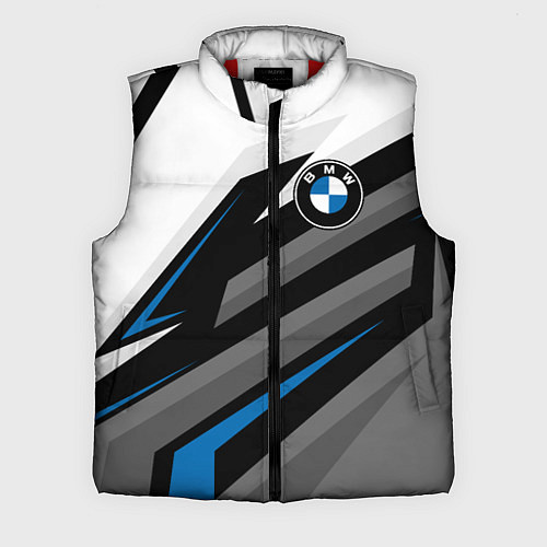 Мужской жилет БМВ - спортивная униформа / 3D-Красный – фото 1