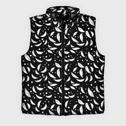 Мужской жилет Белый листопад, цвет: 3D-светло-серый