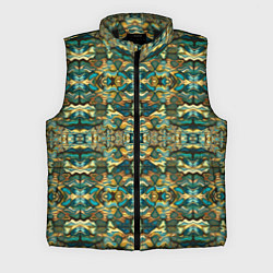 Мужской жилет Мозаика из самоцветов, цвет: 3D-черный
