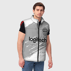 Мужской жилет Форма BIG white, цвет: 3D-красный — фото 2