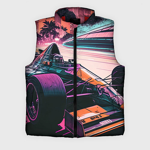 Мужской жилет Болид F-1 / 3D-Красный – фото 1