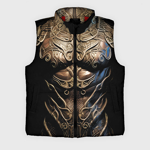 Мужской жилет Воин - доспехи будущего / 3D-Красный – фото 1