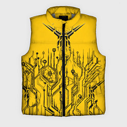 Мужской жилет Киберпанк Yellow-Black