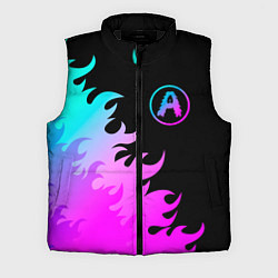 Мужской жилет Aerosmith неоновый огонь, цвет: 3D-черный
