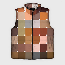 Мужской жилет Brown squares