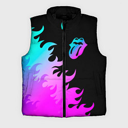 Мужской жилет Rolling Stones неоновый огонь