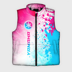 Мужской жилет Yamaha neon gradient style: по-вертикали