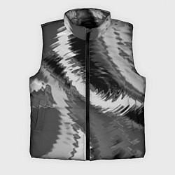 Мужской жилет Абстрактный узор в серых тонах, цвет: 3D-светло-серый