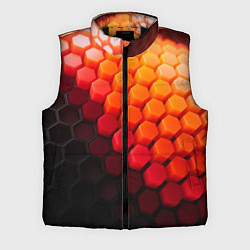 Мужской жилет Hexagon orange