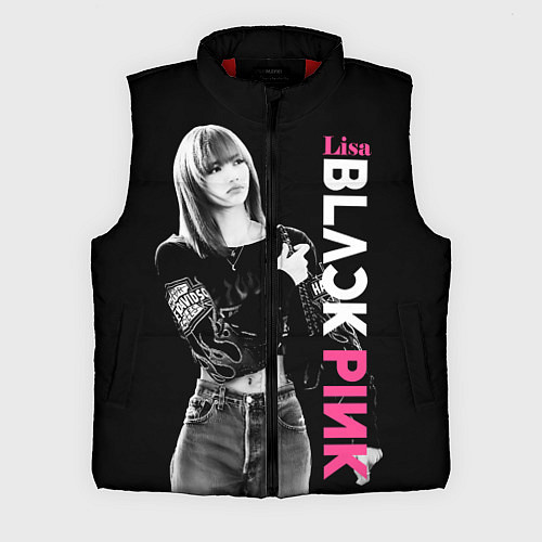 Мужской жилет Blackpink Beautiful Lisa / 3D-Красный – фото 1