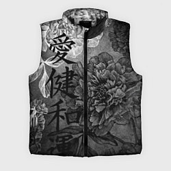 Мужской жилет Flowers - japanese art