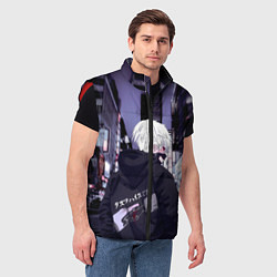 Мужской жилет Kaneki Ken, цвет: 3D-красный — фото 2