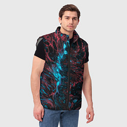 Мужской жилет Abstract divorces, цвет: 3D-светло-серый — фото 2