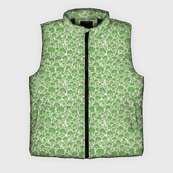 Мужской жилет Паттерн брокколи, цвет: 3D-черный