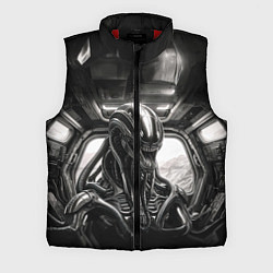 Мужской жилет Ксеноморф в каюте космического корабля