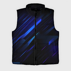 Мужской жилет Blue black texture
