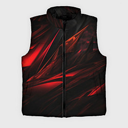 Мужской жилет Black red background