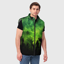 Мужской жилет Зомби вечеринка, цвет: 3D-светло-серый — фото 2