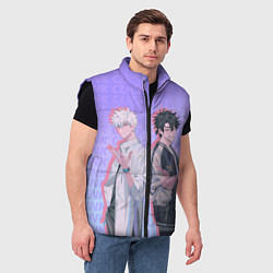 Мужской жилет Персонажи - Агенты времени, цвет: 3D-черный — фото 2