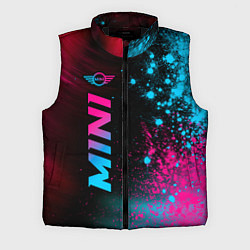 Мужской жилет Mini - neon gradient: по-вертикали, цвет: 3D-черный