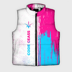 Мужской жилет Code Geass neon gradient style: по-вертикали