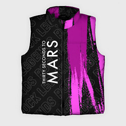 Мужской жилет Thirty Seconds to Mars rock legends: по-вертикали, цвет: 3D-черный