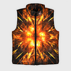 Мужской жилет Fire abstract