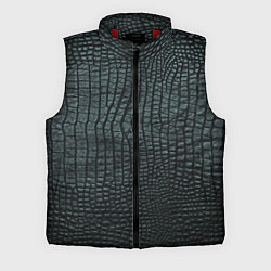 Мужской жилет Текстура крокодиловой кожи, цвет: 3D-красный
