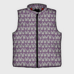 Мужской жилет Спящие зайки, цвет: 3D-красный