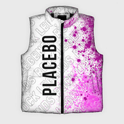 Мужской жилет Placebo rock legends: по-вертикали, цвет: 3D-черный