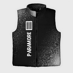 Мужской жилет Paramore glitch на темном фоне: по-вертикали, цвет: 3D-черный