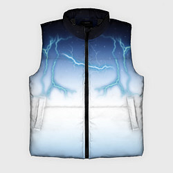 Мужской жилет Молниеносный разряд, цвет: 3D-черный