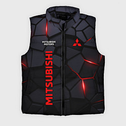 Мужской жилет Mitsubishi черные плиты с эффектом свечения, цвет: 3D-черный