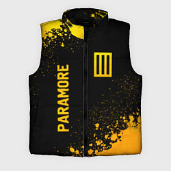 Мужской жилет Paramore - gold gradient вертикально